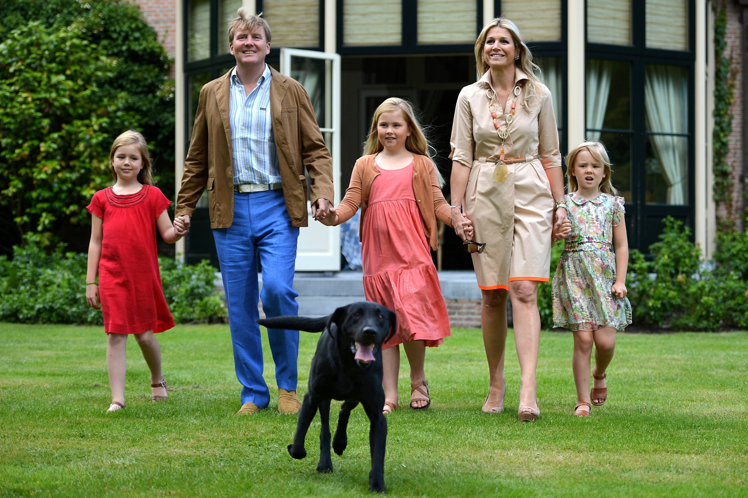 Dutch Royal Family Portraits Show Off Queen Maxima's Stylish Brood