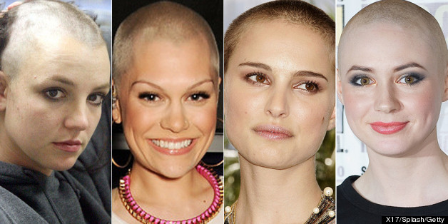 A Bald Move From Britney Spears To Karen Gillan Female Celebs