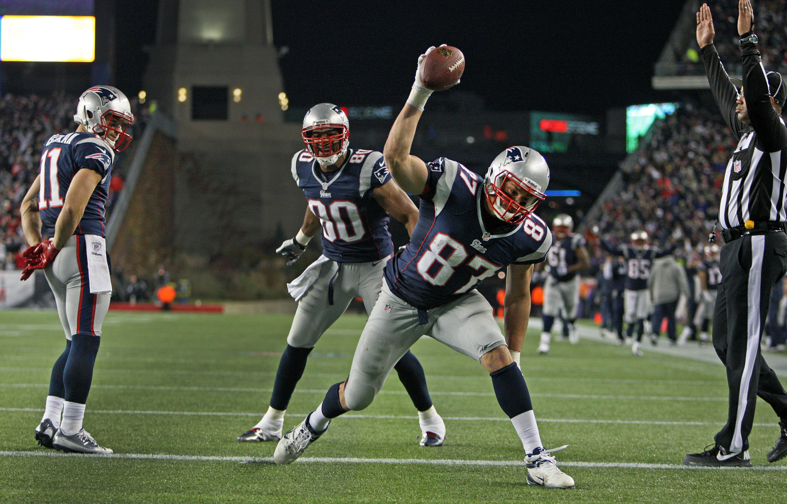 Rob Gronkowski And The NFL's Best Touchdown Celebration HuffPost