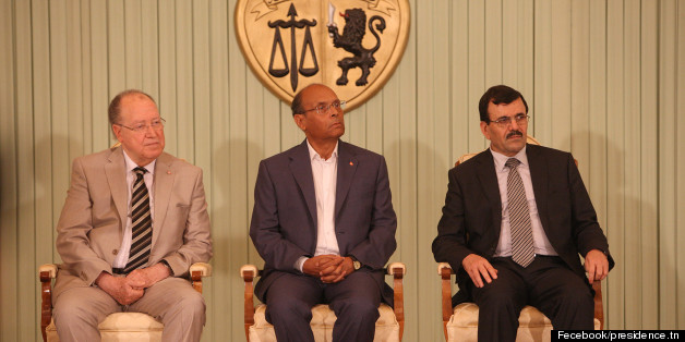 Mustapha Ben Jaafar, Moncef Marzouki, Ali Larayedh