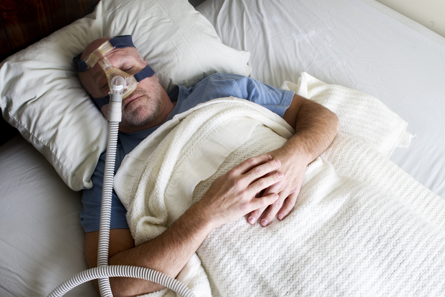 For People With Sleep Apnea And COPD, Receiving CPAP Could