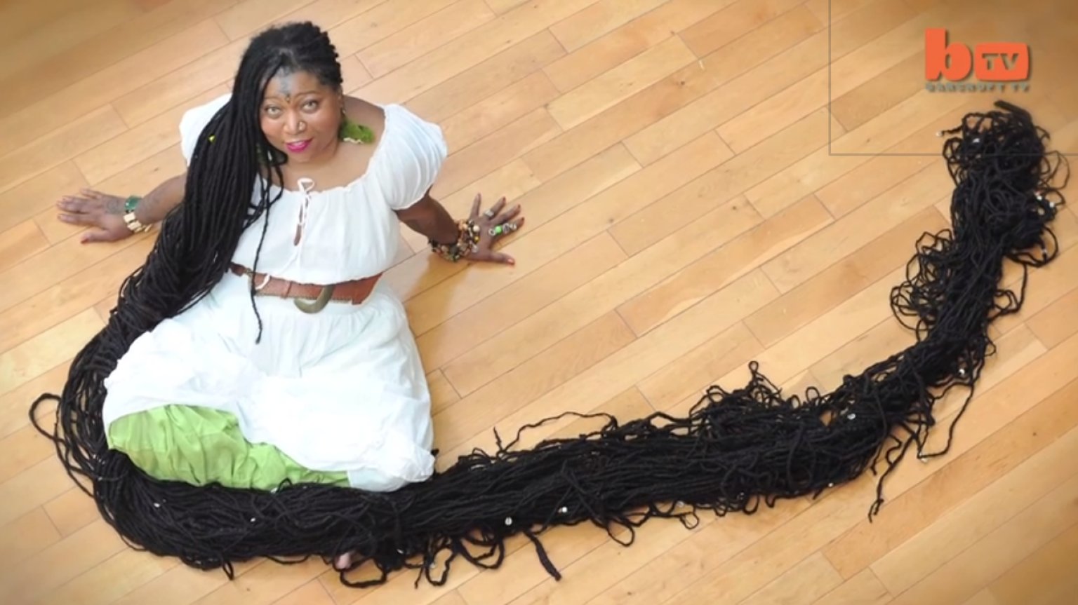 World's Longest Dreadlocks Held By Asha Mandela, 'The 