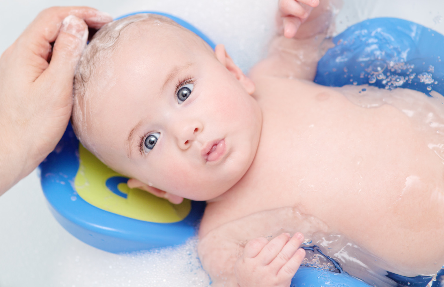 baby's first classic bath time baby