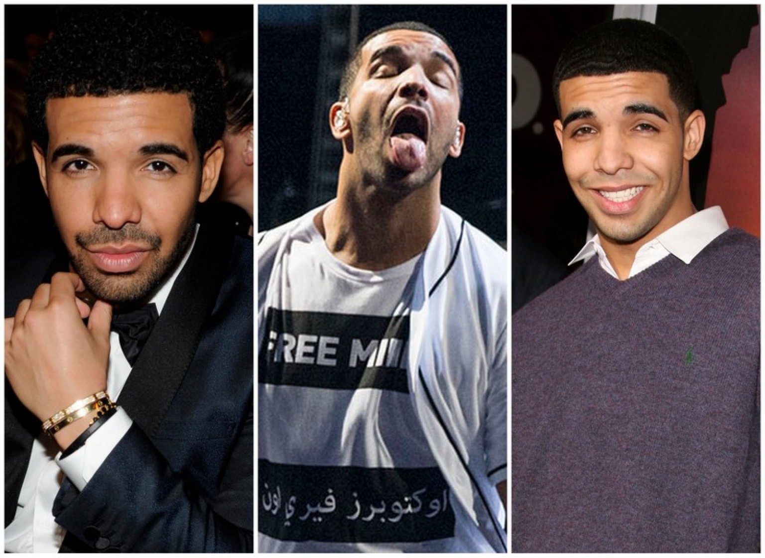 The Many Many Faces Of Drake PHOTOS HuffPost