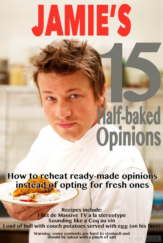 jamie oliver book spoof