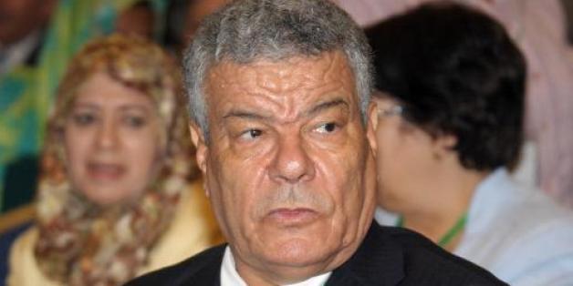 Ammar Saïdani, nouveau secrétaire général du Front de libération nationale (FLN), Alger -le 29 août 2013
