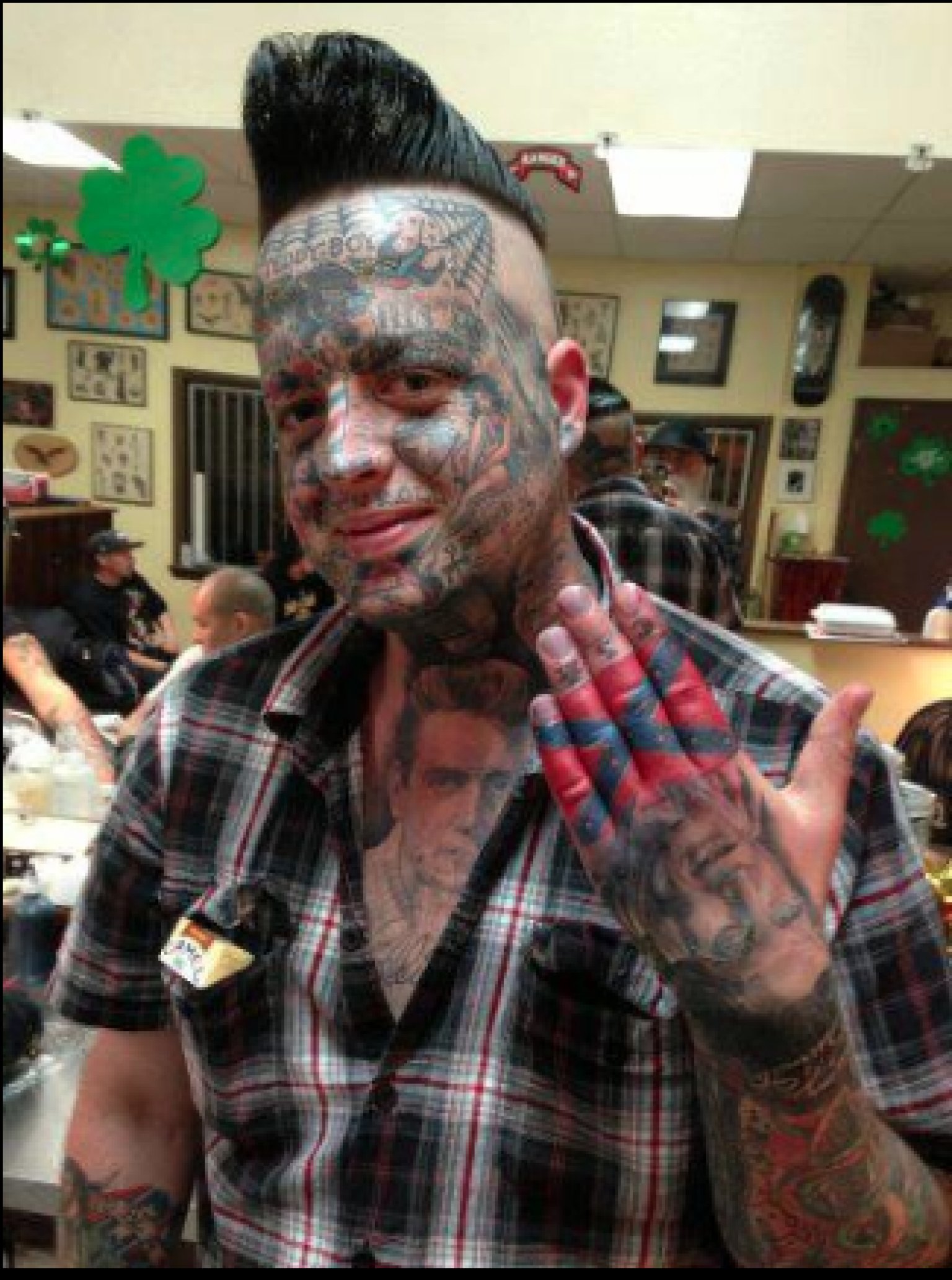 Ever Wonder Why People Get Face Tattoos? Here's The Answer From 9