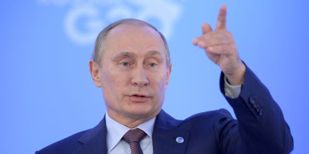 Vládimir Putin durante la conferencia de prensa en el G-20