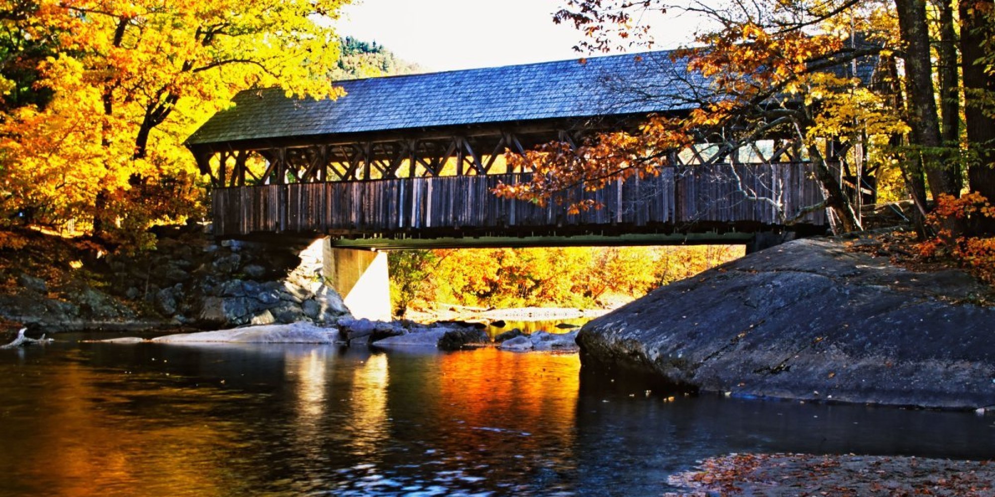 America's Most Beautiful Covered Bridges HuffPost
