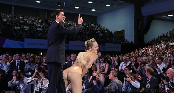 ed miliband miley cyrus