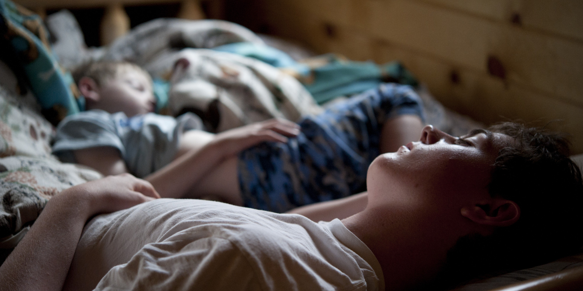 Asian teen sleeping — img 2
