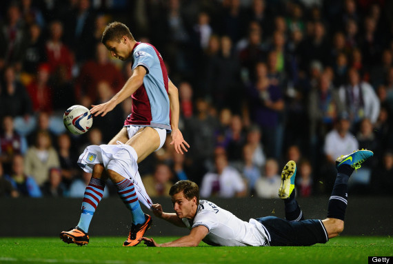 Aston Villa 0-4 Tottenham: Nicklas Helenius' Shorts Pulled ...