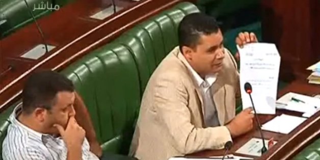 Azed Badi, député Wafa à l'Assemblée nationale constituante le mardi 24 septembre 2013