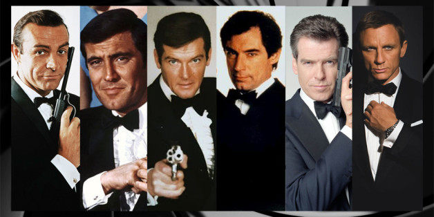 Les différents interprètes de James Bond