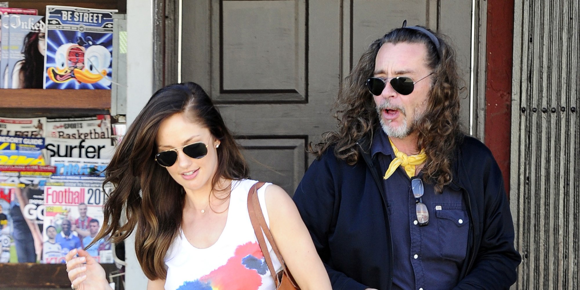 Minka Kelly, Father Rick Dufay Grab Lunch In West Hollywood HuffPost