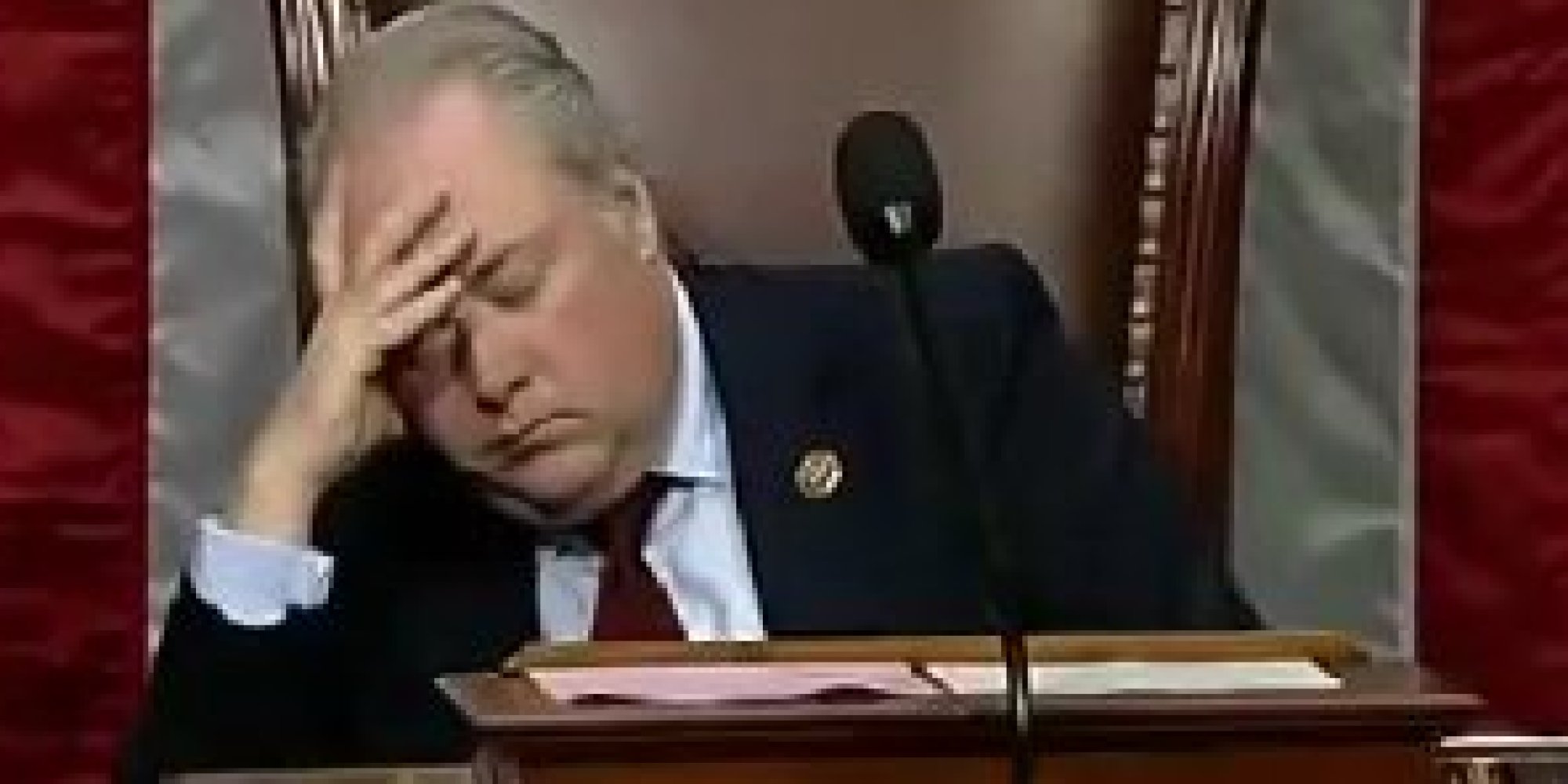 Gop Rep Caught Napping During Colleague S Speech Huffpost