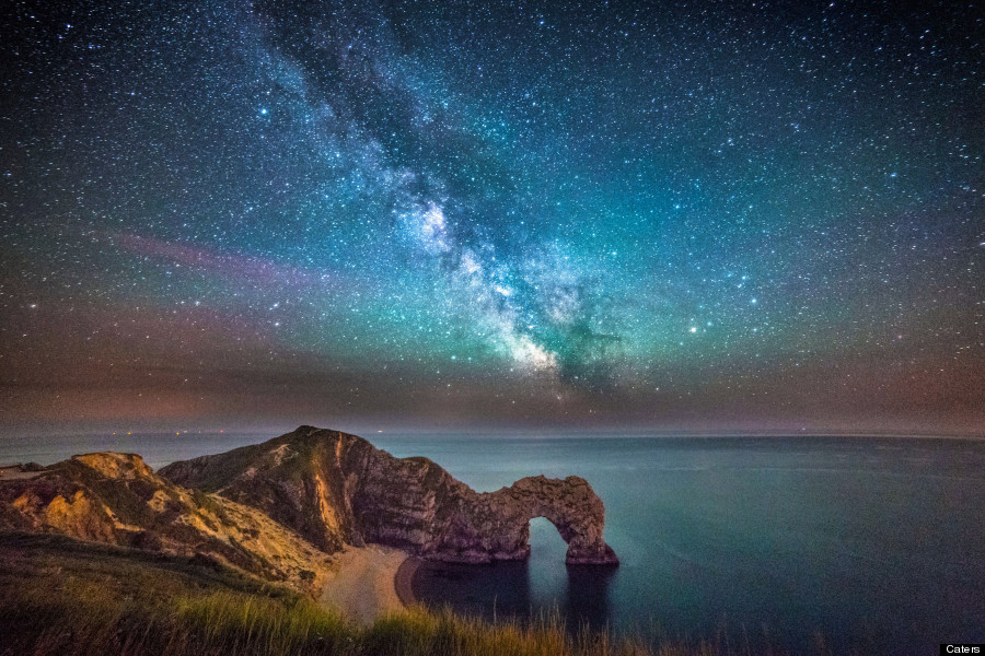 durdle door dorest milky way