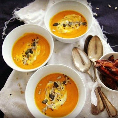 kürbissuppe