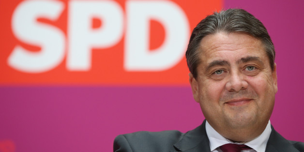 SPD-Chef Sigmar Gabriel will nicht auf den flächendeckenden gesetzlichen Mindestlohn verzichten