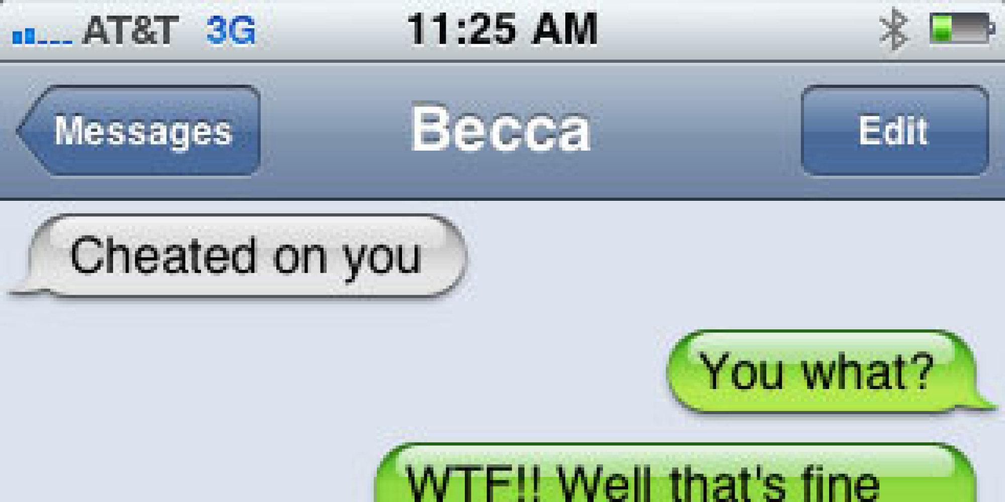 10 Text Messages That Will Get You Dumped Huffpost