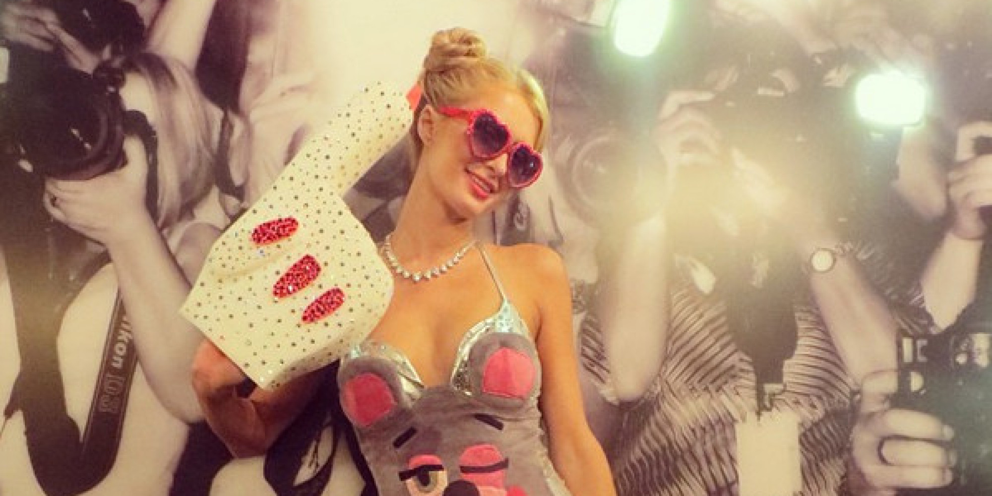 Paris Hilton se disfraza de Miley Cyrus (FOTOS) HuffPost