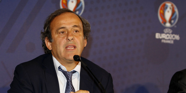 MARSEILLE, FRANCE - OCTOBER 17: UEFA president Michel Platini during the EURO 2016 Steering Committee Meeting, on October 17, 2013 in Marseille, France. (Photo by Christophe Pallot/Agence Zoom/Getty Images)
