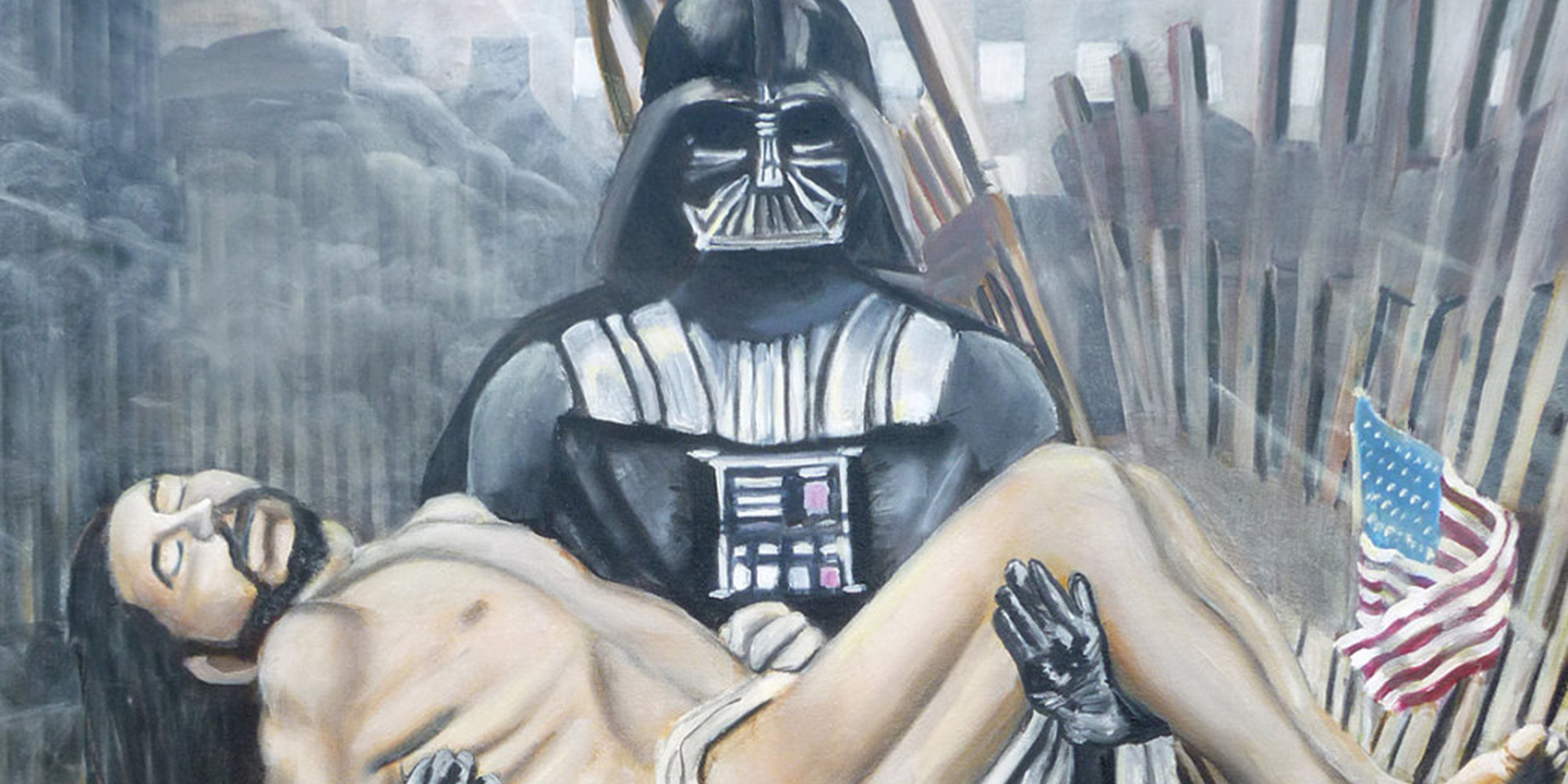jesus darth vader painting cedric chambers selling.