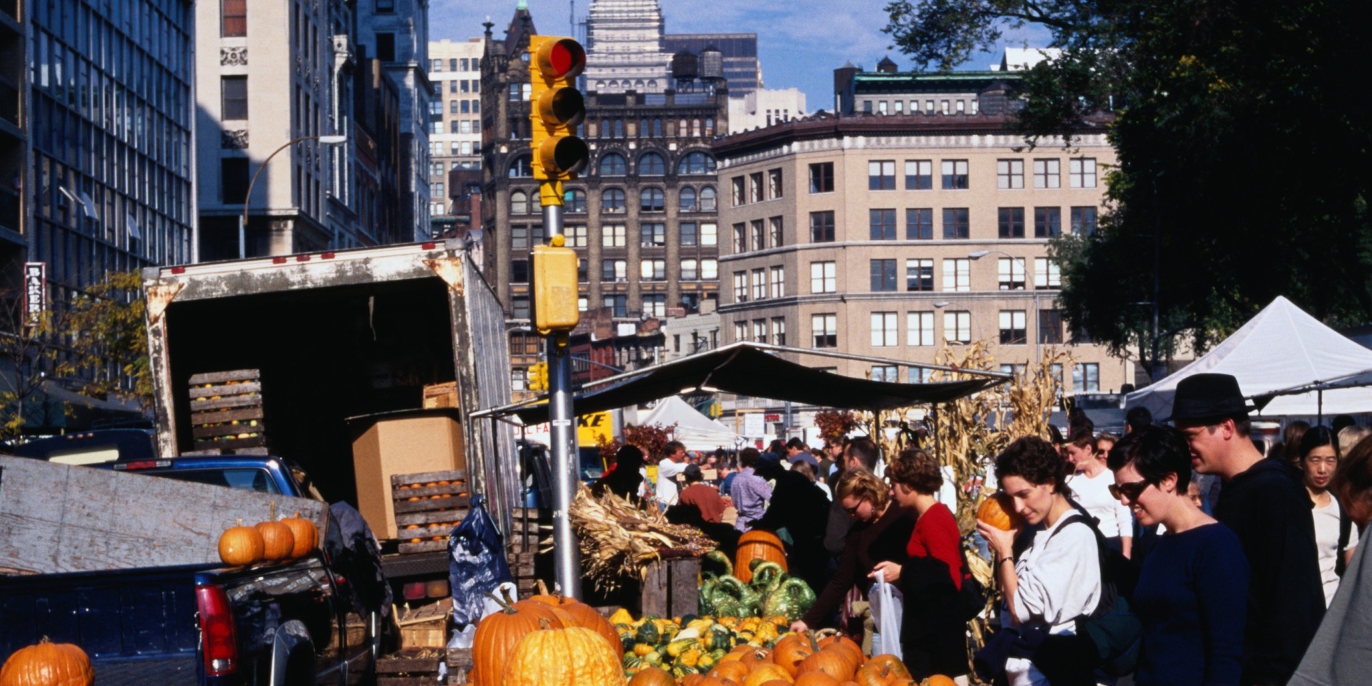 Harvest Bounty at the Union Square Market Orange is the New Green