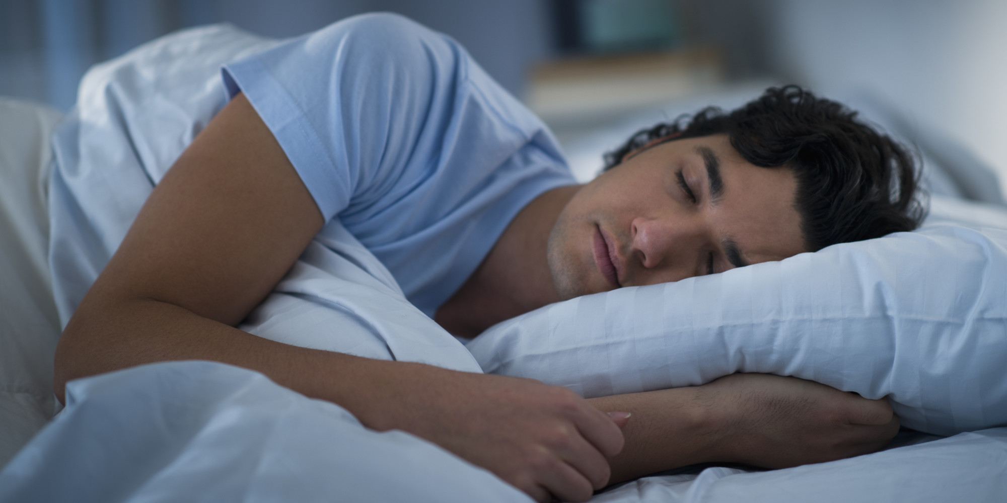 Guy Trying To Sleep In Living Room