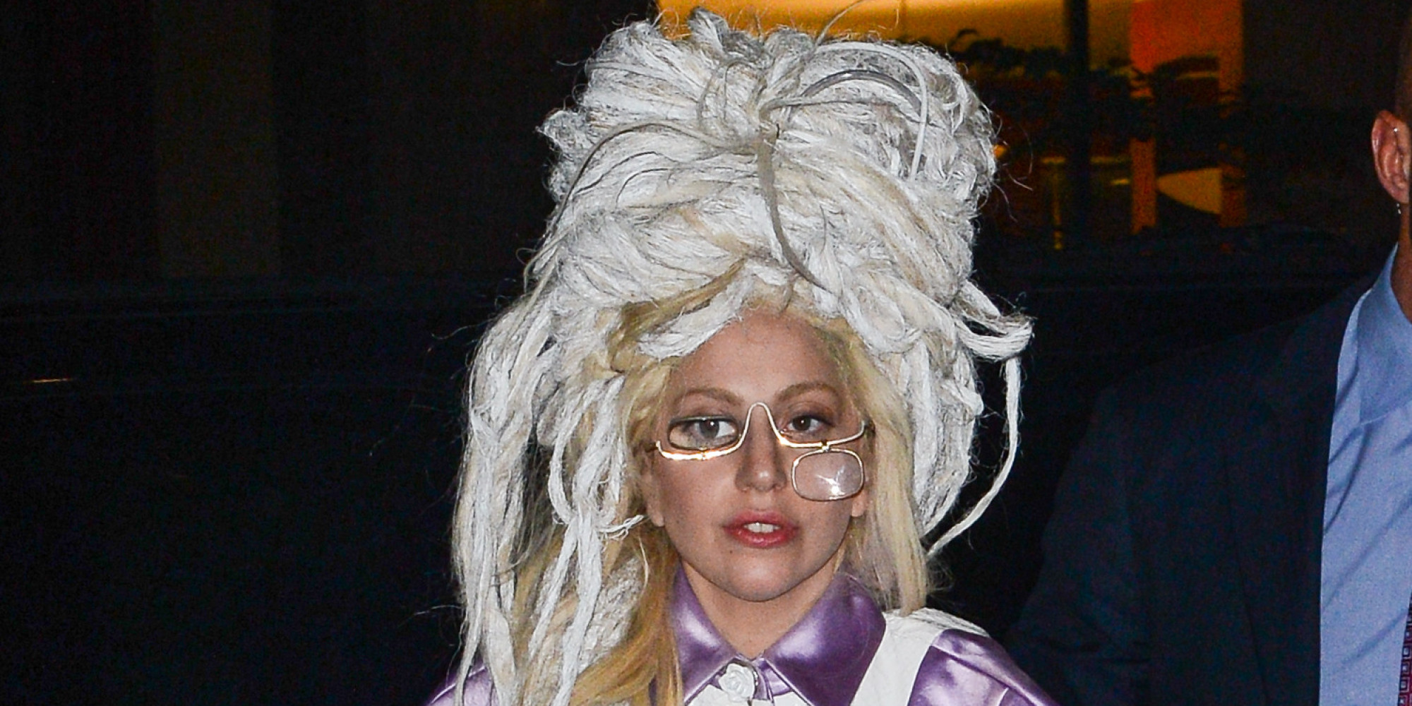 Lady Gaga Dresses Like An Old Lady, Because Sure, Why Not? | HuffPost