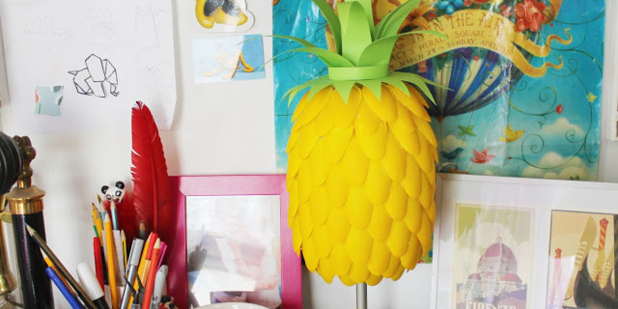 DIY Pineapple Lamp Will Make Your Day (PHOTO) HuffPost