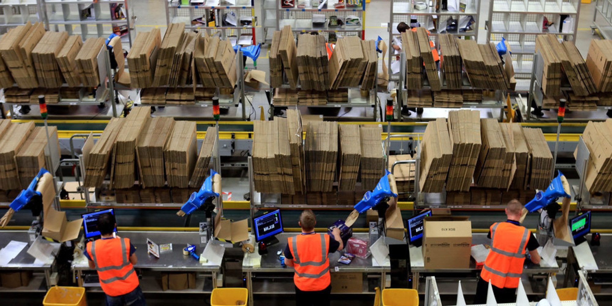 Amazon Warehouse Workers Face 'Increased Risk Of Mental