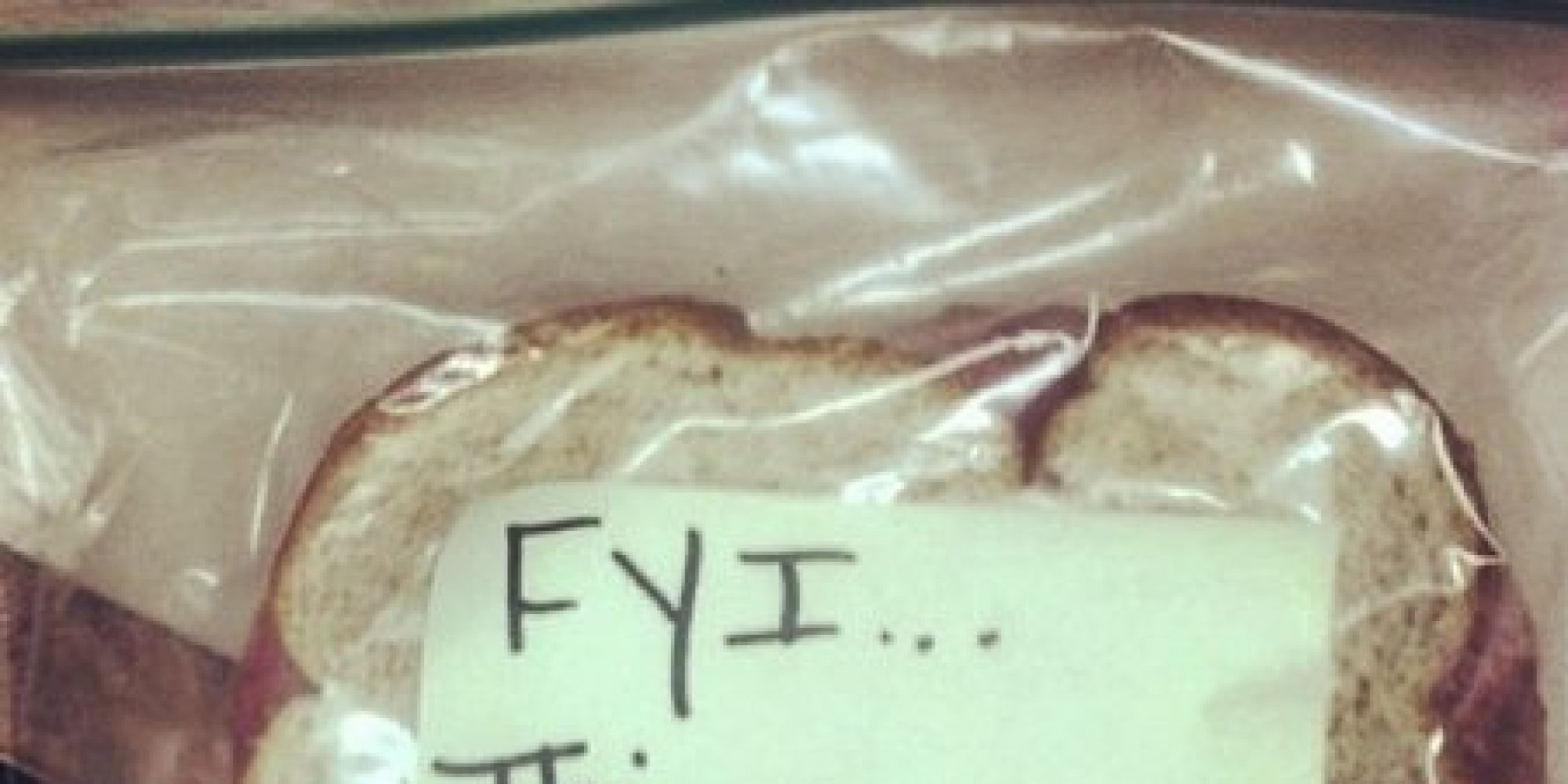 This Is How You Pack Someones Lunch When Youre Mad At Them Huffpost