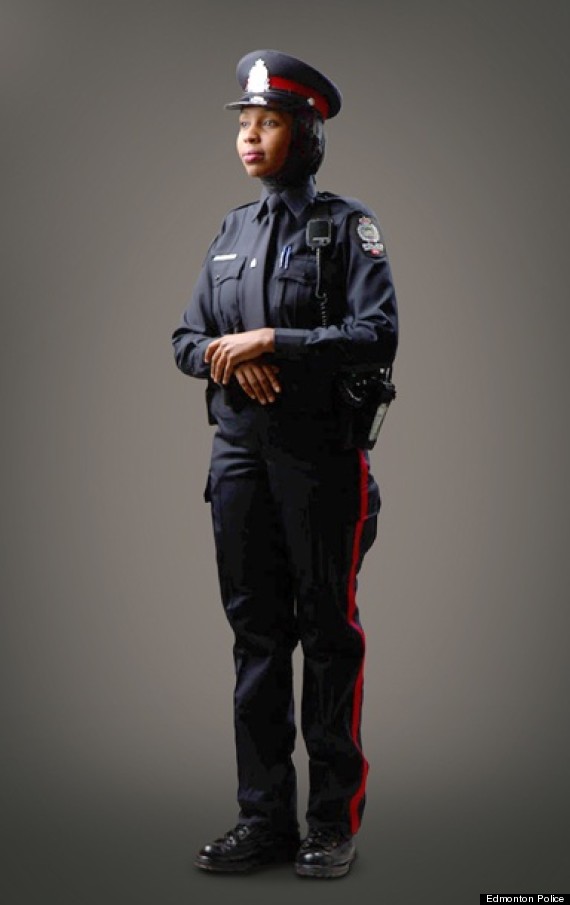 Hijab Uniform For Edmonton Police Approved (PHOTO) HuffPost Canada