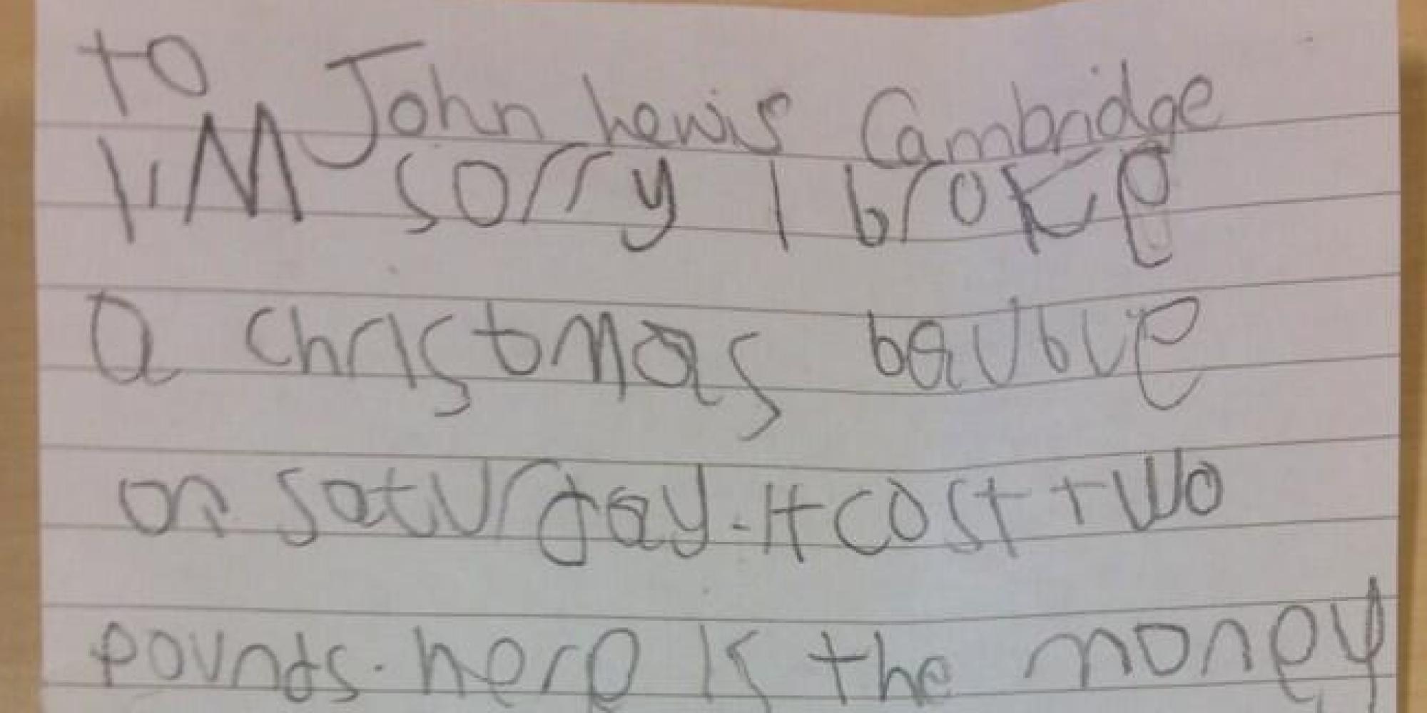 apology note