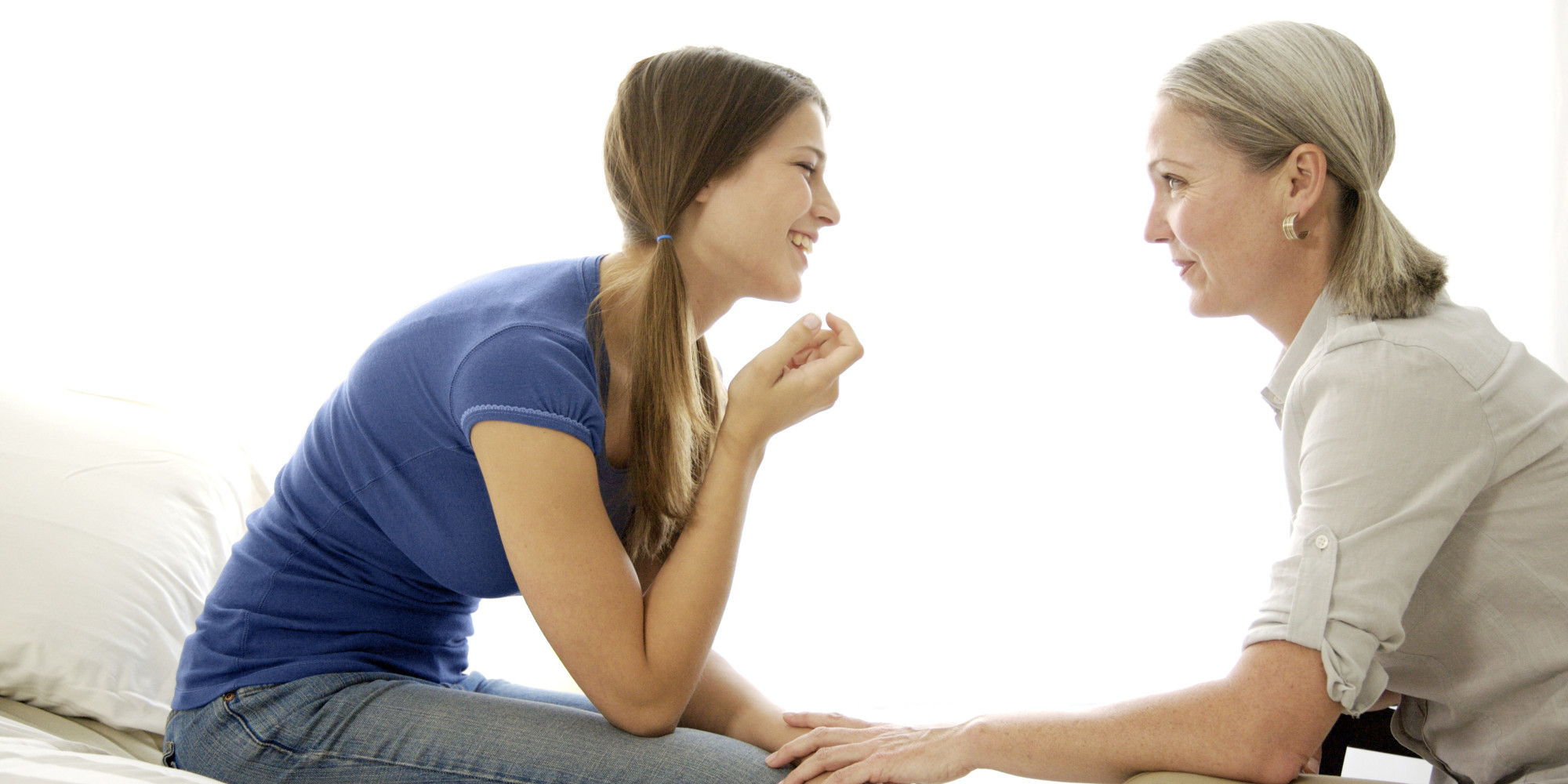 How To Talk To Your Teenage Daughter Or Dont Do What I Did Huffpost 