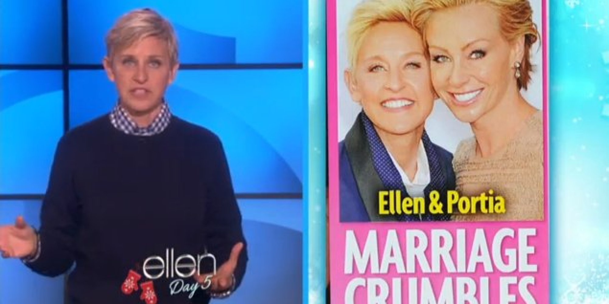 Ellen DeGeneres Responds To Divorce Rumors As Only She Can HuffPost