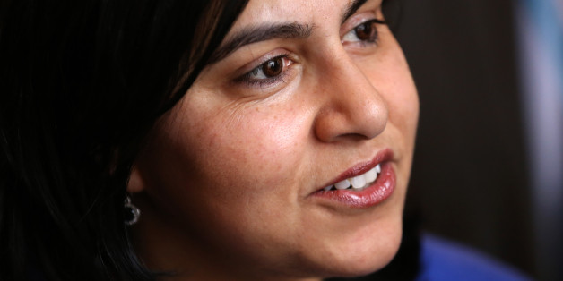 Baroness Warsi during a reception to mark the 50th anniversary of the Disasters Emergency Council held at Lancaster House in central London.