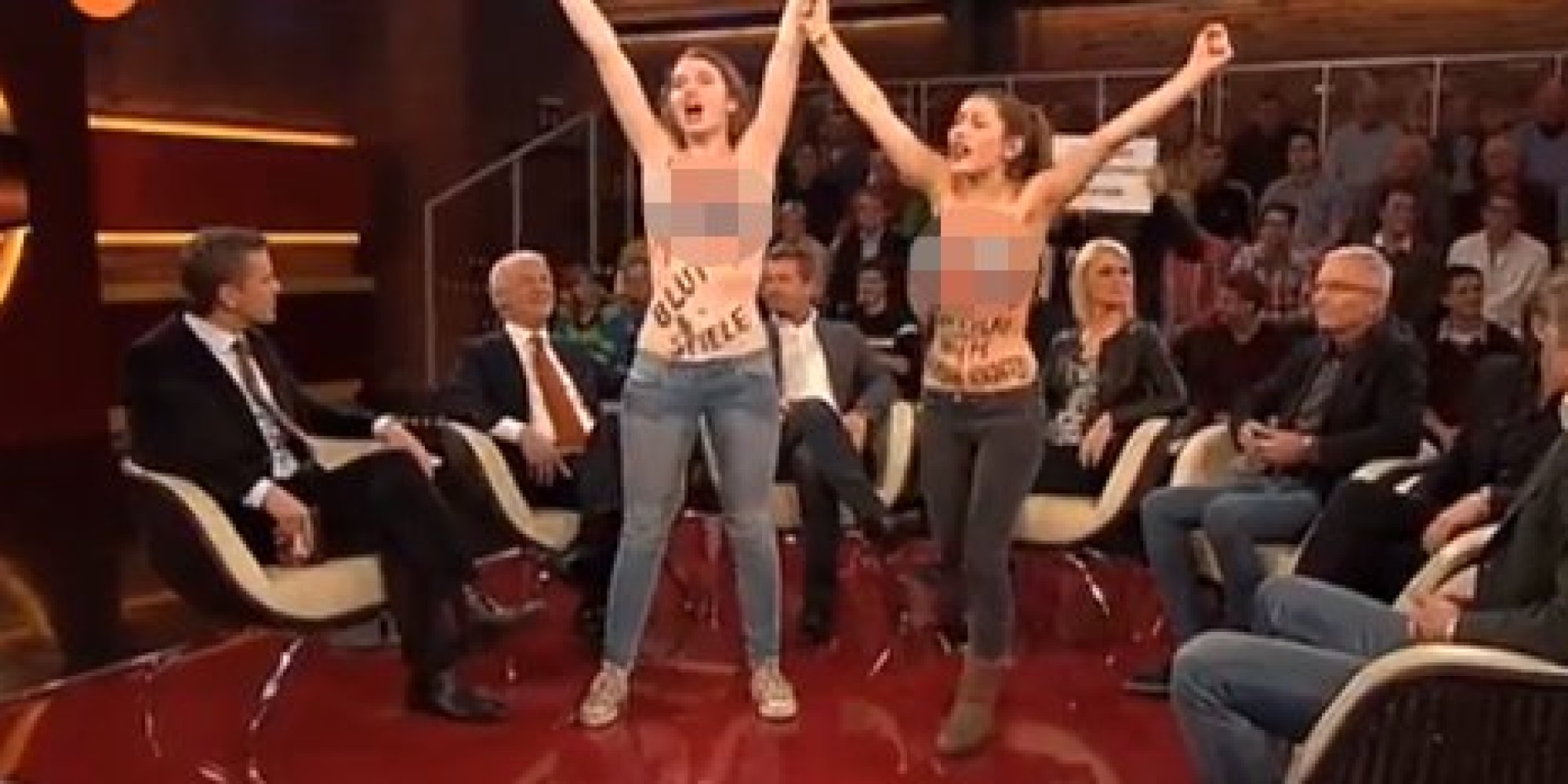 Topless FEMEN Protesters Slam Qatar World Cup (NSFW VIDEO) | HuffPost