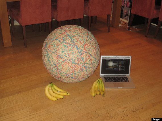 Giant Rubber Ball By Reddit User, Zack Hample, Took 32 ...