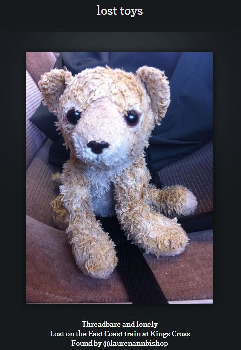 lost toy