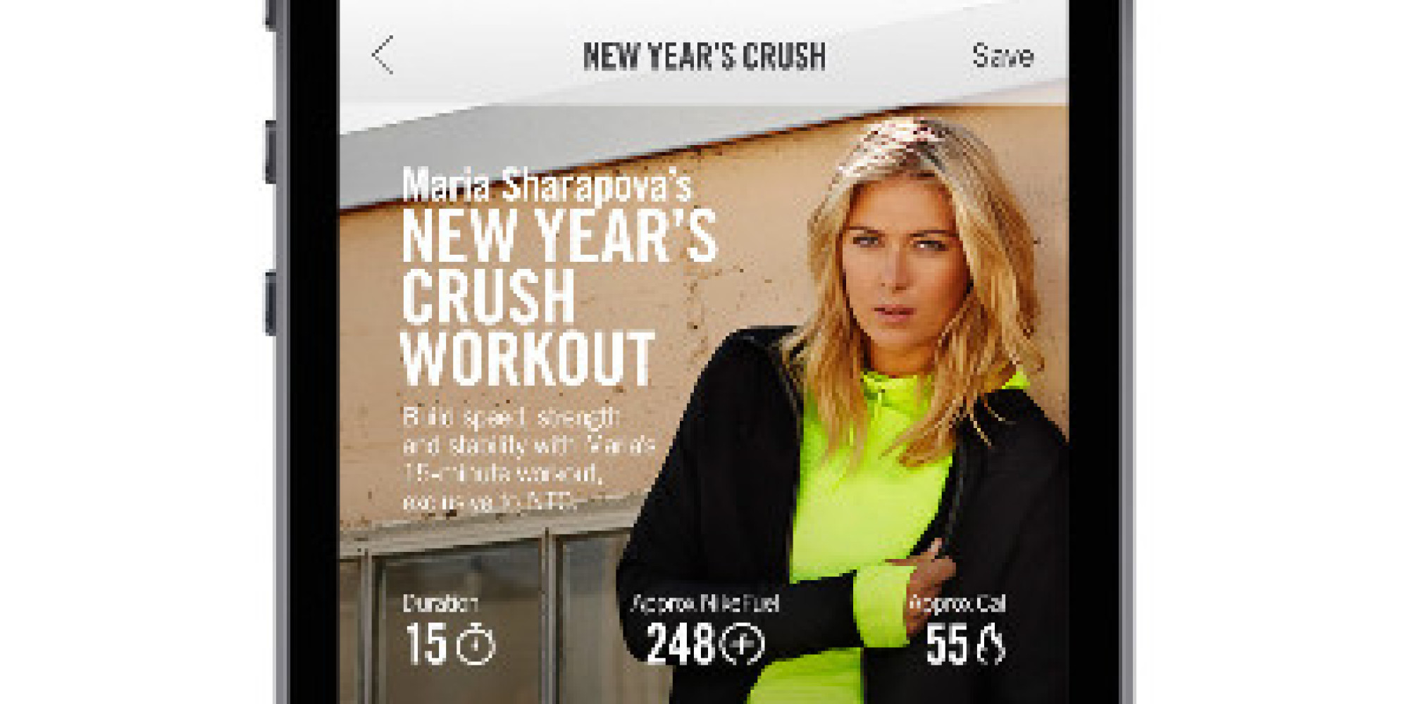 We Tried It Maria Sharapova S New Year Crush Workout Huffpost