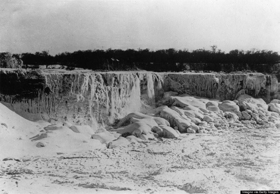 Frozen Niagara Falls