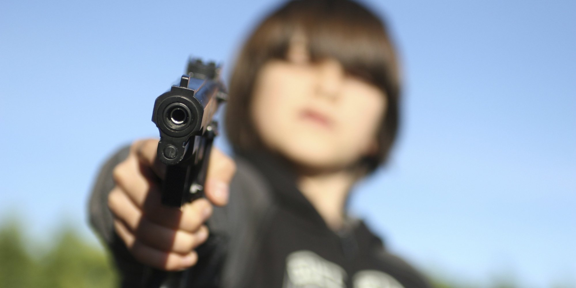 Image result for gun in a child hand