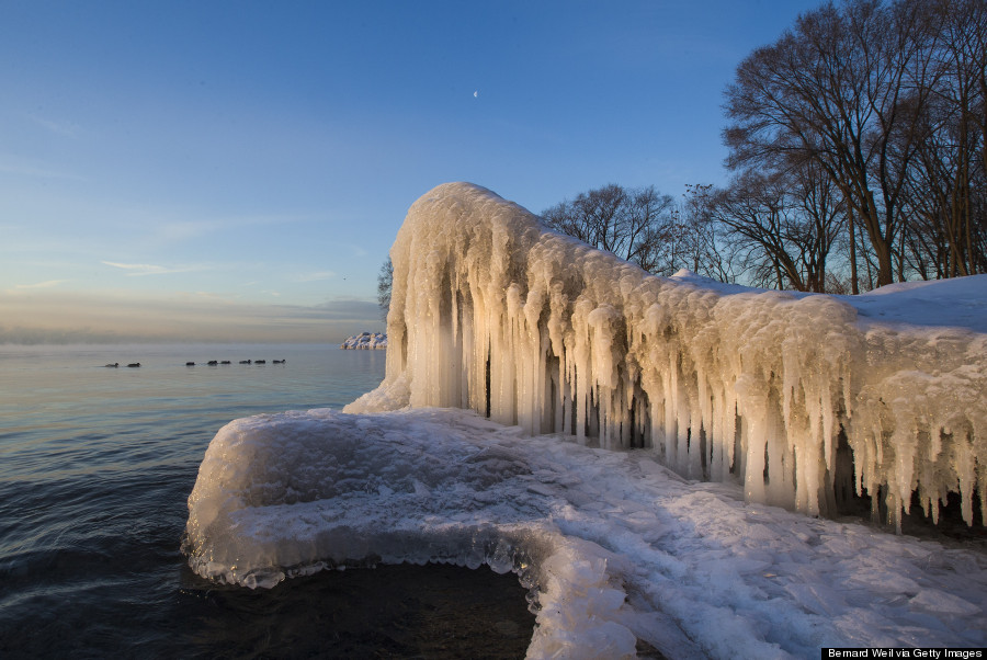 Lake Ontario In The Cold Is Pretty Much Frozen Beauty Perfected (PHOTOS)