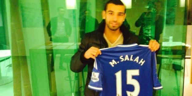 Le footballeur égyptien Mohamed Salah a signé cinq ans et demi à Chelsea