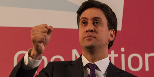 Labour leader Ed Miliband delivers his speech on One Nation Politics at The St Bride Foundation in London.