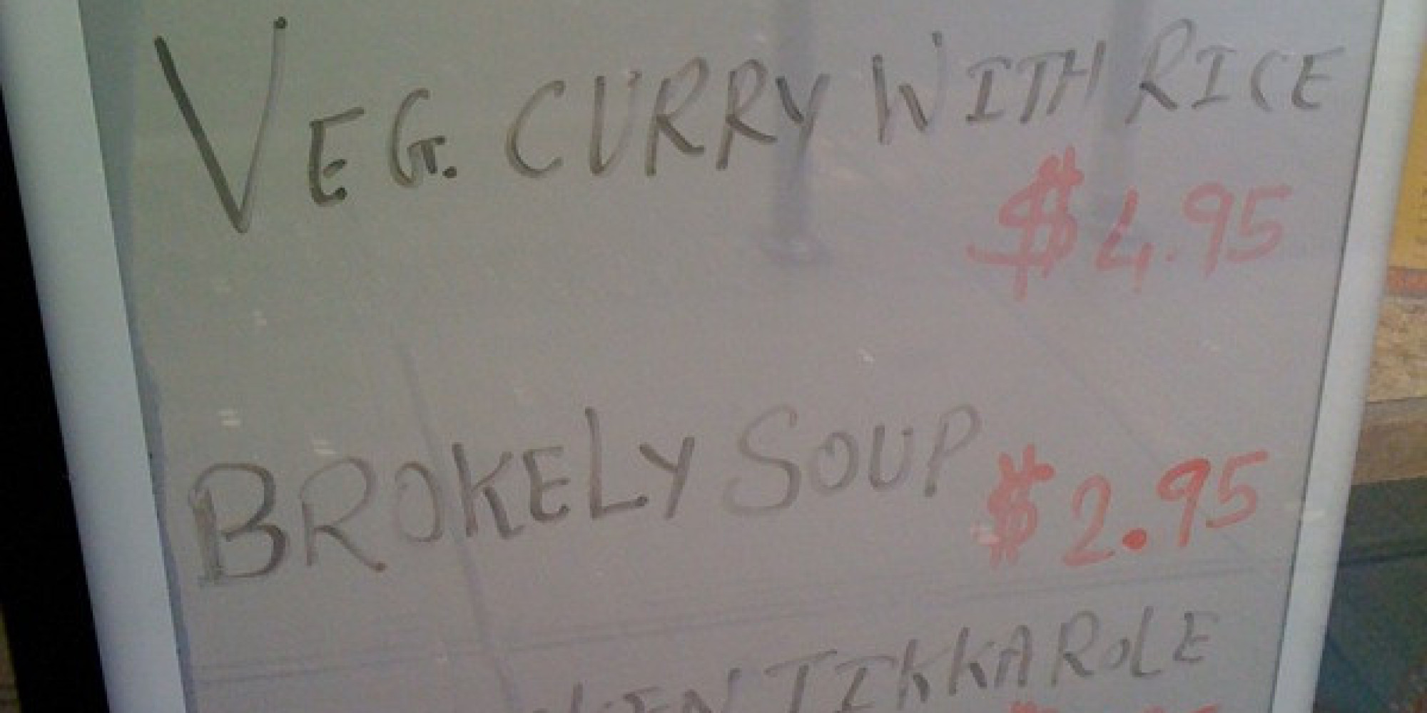 The 15 Most Embarrassing Words To Spell Wrong On Restaurant Menus