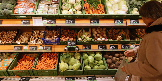Gemüse in Supermarkt