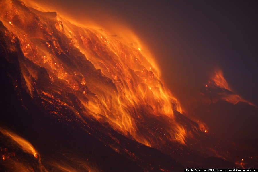Coal Fire Turns Australian Mine Into Mordor's Mount Doom HuffPost Canada